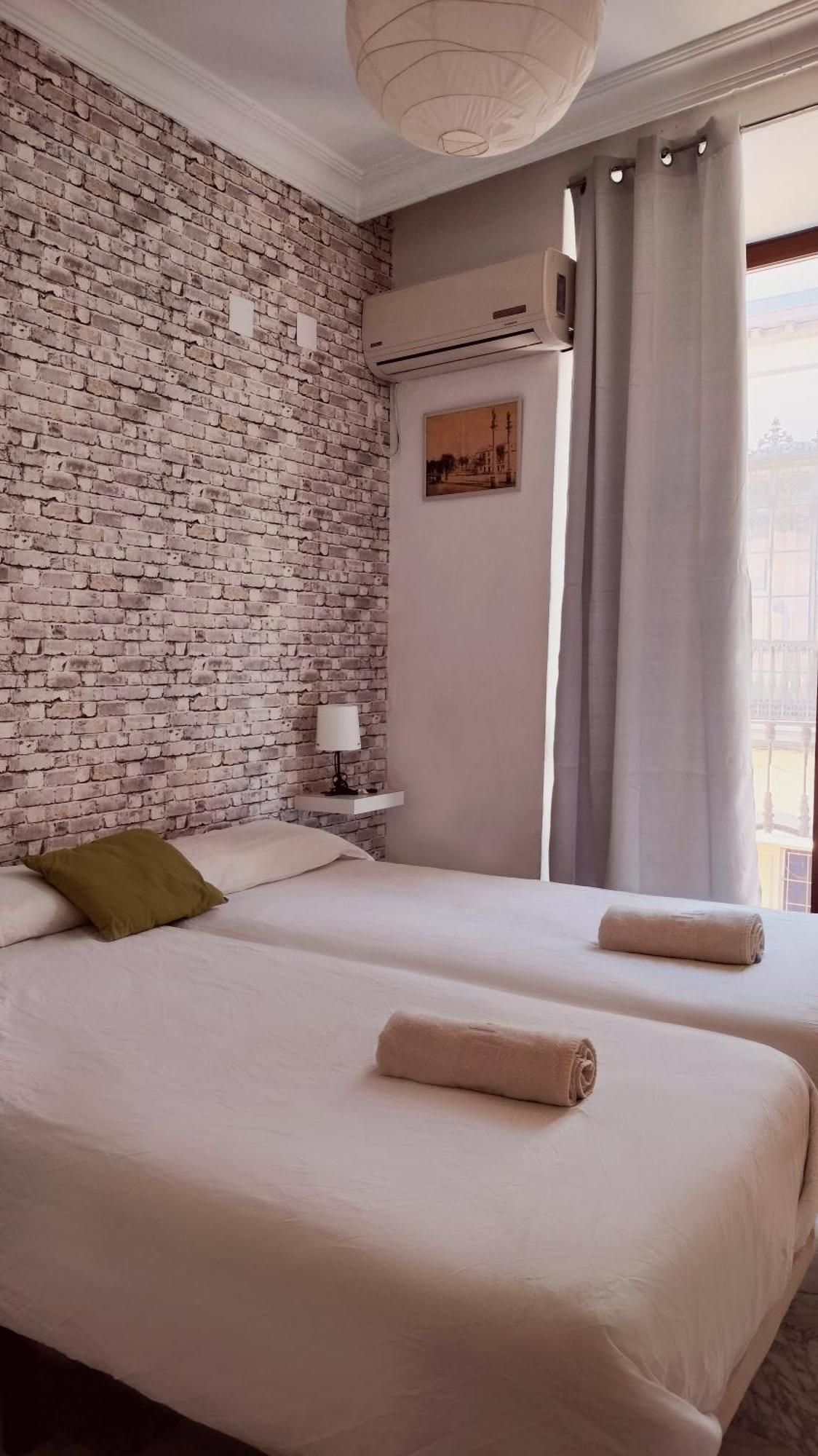 Apartamento En Sevilla Centro Con Vistas A La Plaza Alameda De Hercules - Hasta 7 Personas Esterno foto